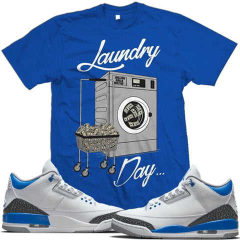 LAUNDRY DAY TEE (ROYAL BLUE)