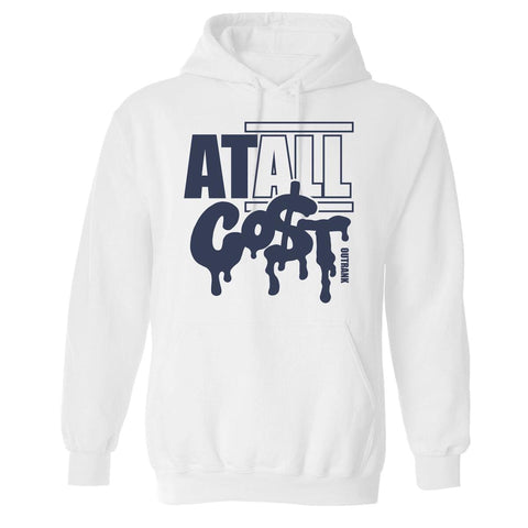 AT ALL COST HOODY (WHITE)