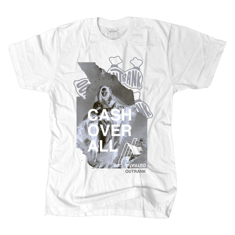 CASH OVER ALL TEE (WHITE)
