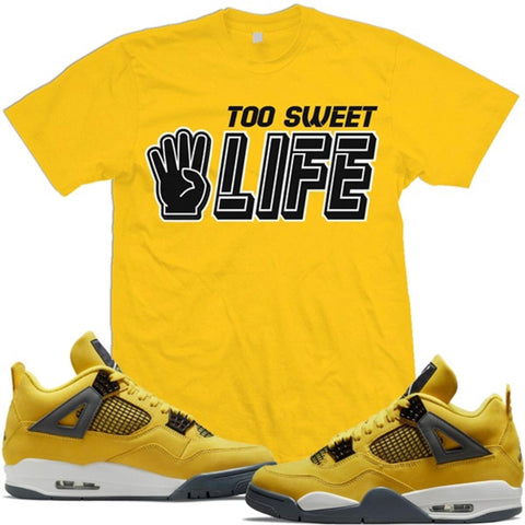 Too Sweet 4 Life Tee (Yellow)