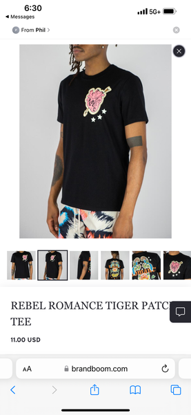 Rebel Romance tee