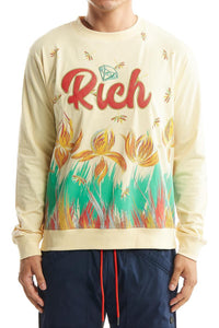 RICH CREWNECK (CREAM)