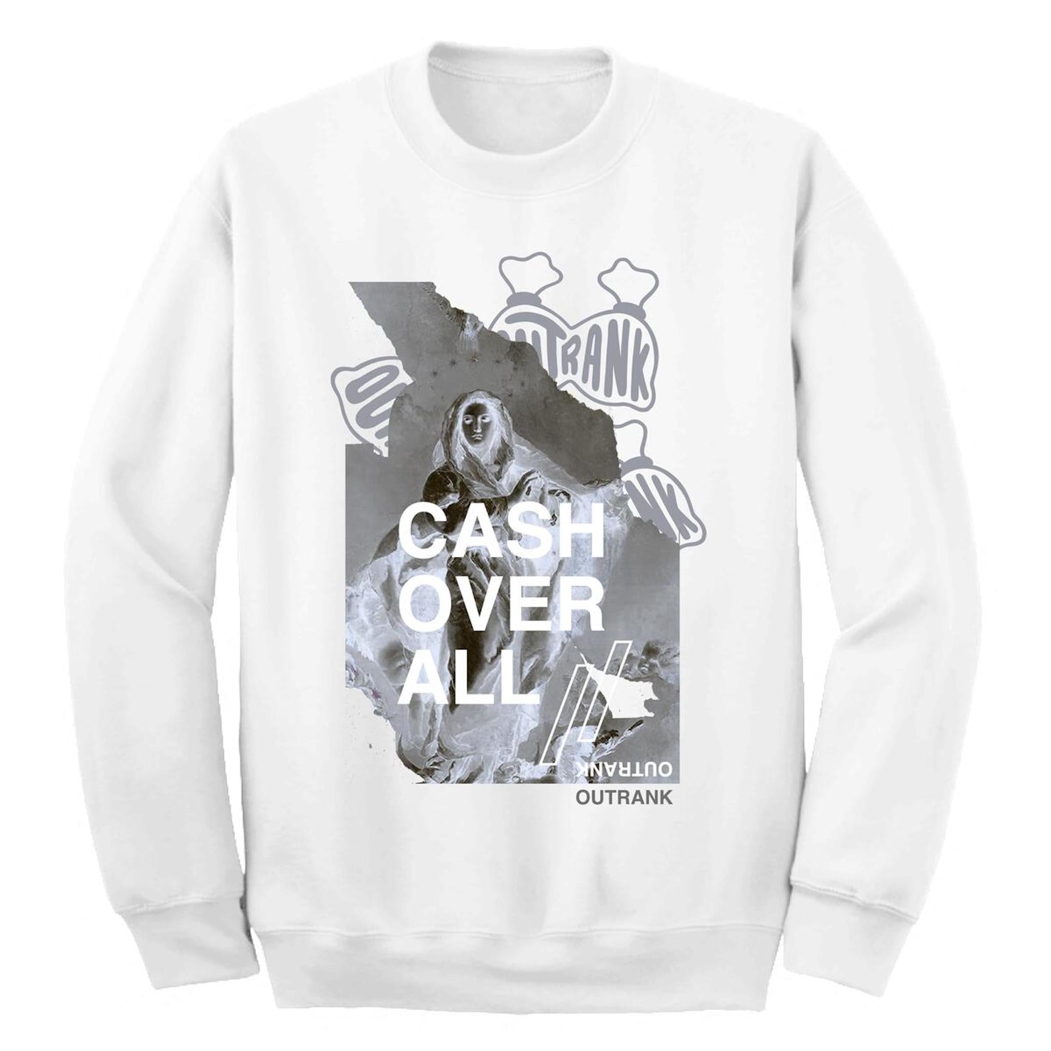 CASH OVER ALL CREW (WHITE)