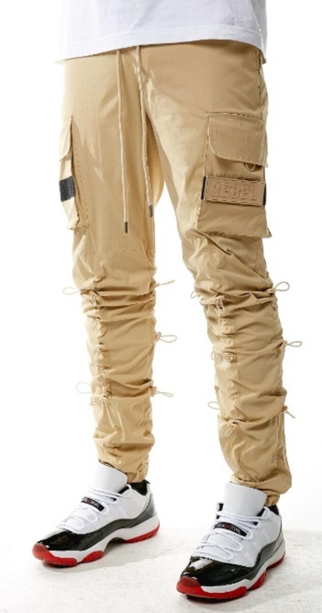 NYLON MULTI STOPPER PANTS (KHAKI)