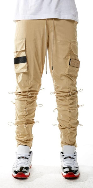 NYLON MULTI STOPPER PANTS (KHAKI)