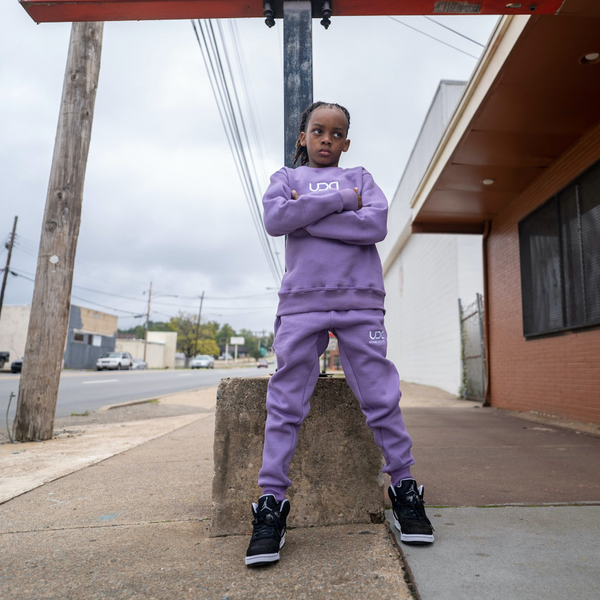 KIDS SWEATSUIT (LAVENDER)