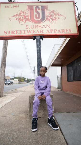 KIDS SWEATSUIT (LAVENDER)