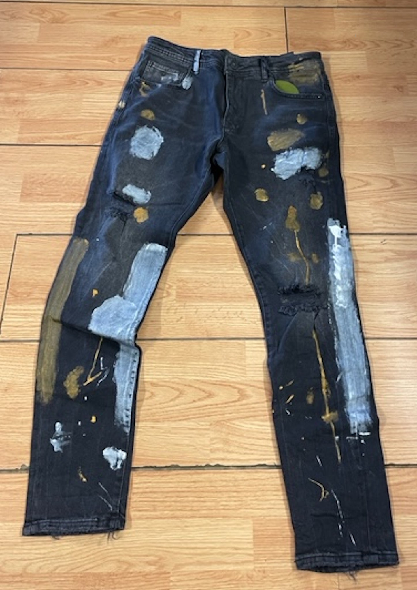 ALIEN 51 PAINTED DENIM