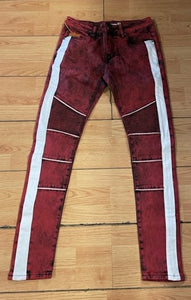 CRYSP DENIM MOTO (RED)