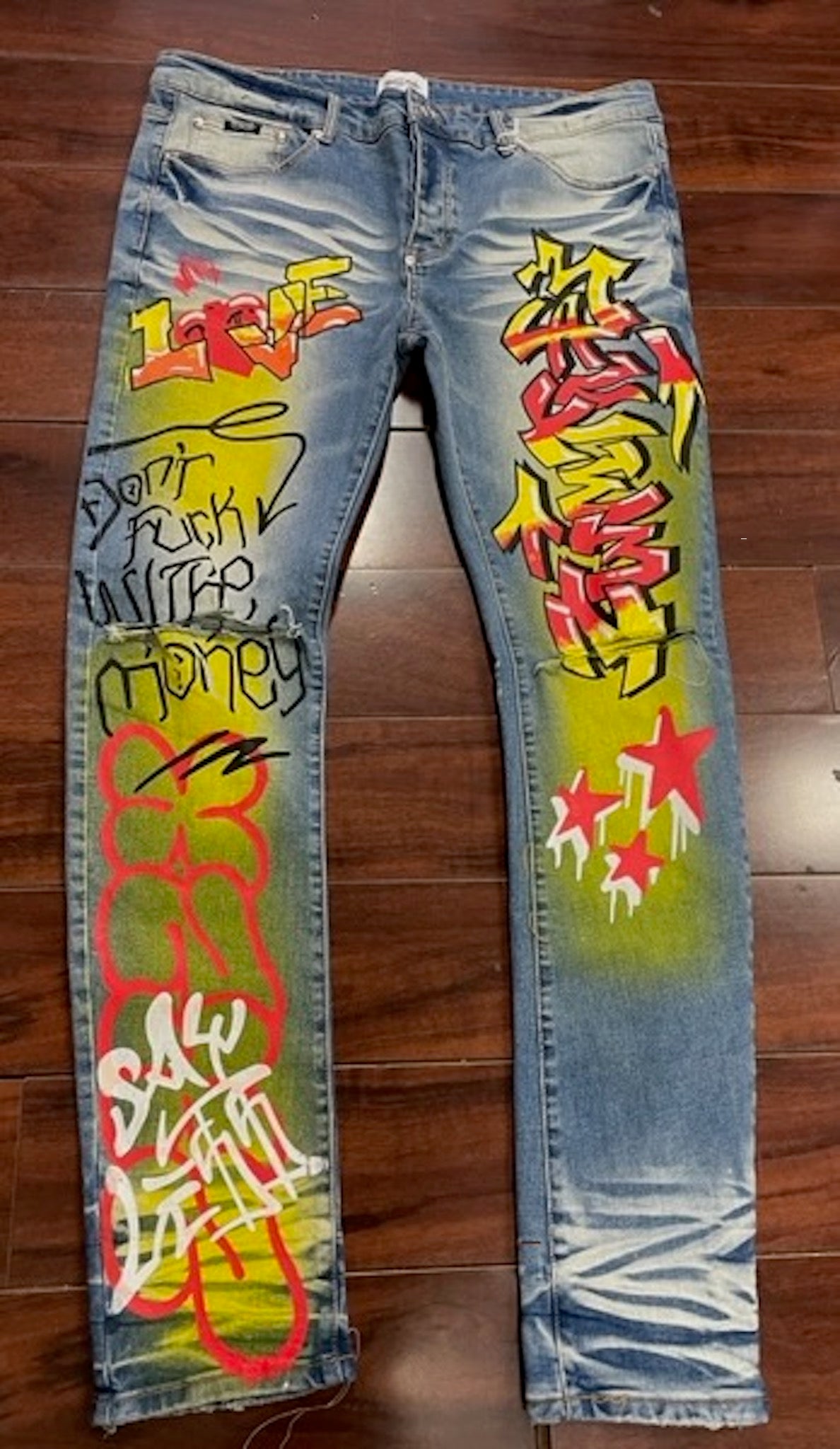 SUBWAY DISTRESSED DENIM (MEDIUM)