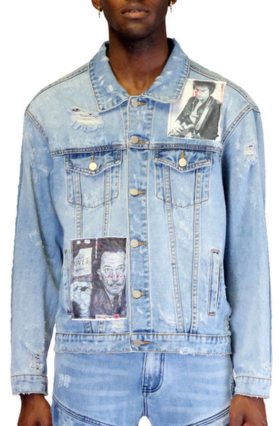 MASON WASHED DENIM JACKET (LIGHT WASH)