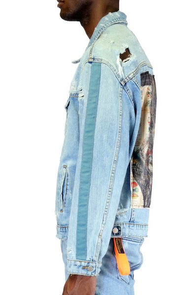 MASON WASHED DENIM JACKET (LIGHT WASH)