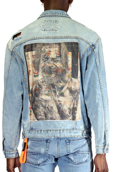 MASON WASHED DENIM JACKET (LIGHT WASH)